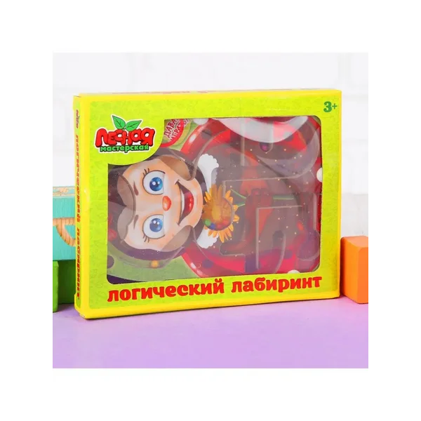Лабиринт магнитный малый "Божья коровка"