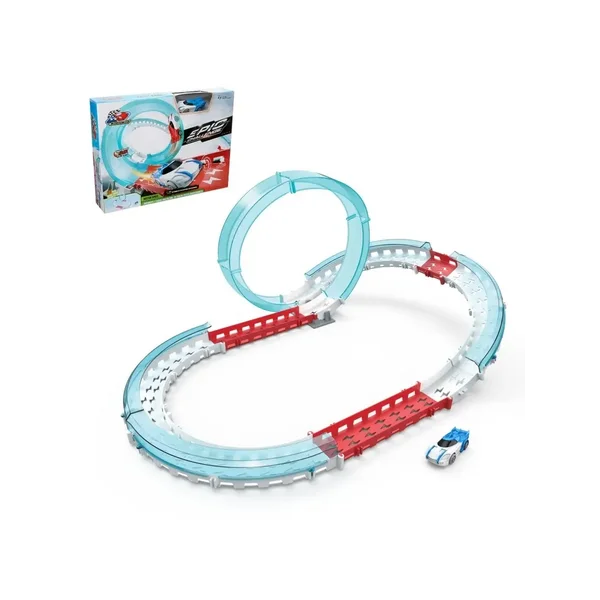 Детская развивающая игрушка, автотрек "Испытание скоростью",