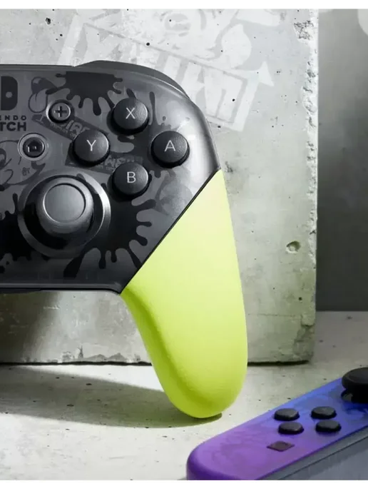 Nintendo Геймпад для Switch pro зелёный, зеленый, фото 6