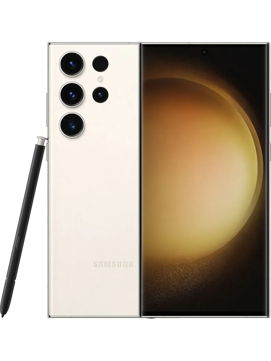 Смартфон Galaxy S23 Ultra 12 512Гб Сream Samsung 333478070 купить за 86 666 ₽ в интернет‑магазине Wildberries