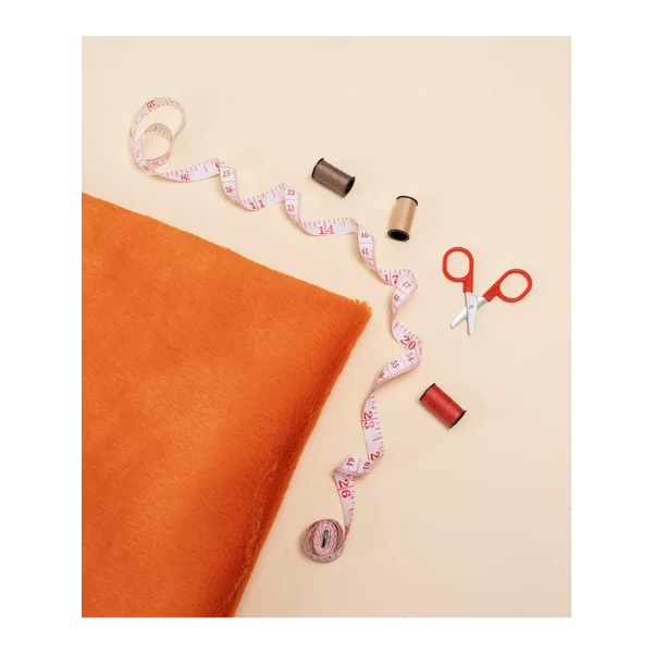 Искусственный мех на трикотажной основе яркий 100х150 см