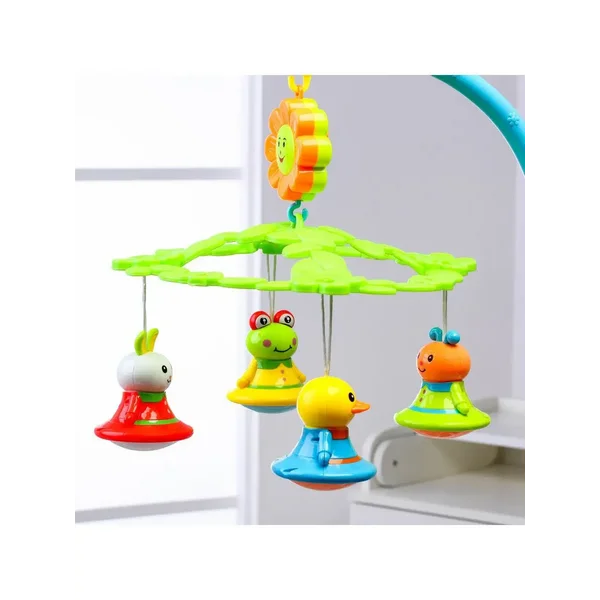 Мобиль музыкальный "Звери на шариках", заводной, виды МИКС