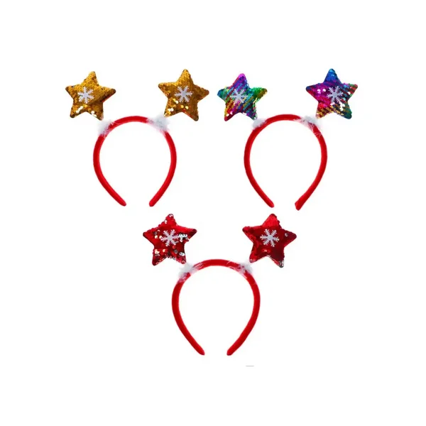 Ободок на новый год МИКС