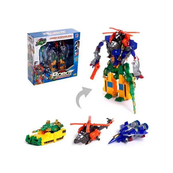 Набор роботов "Военная техника", трансформируется