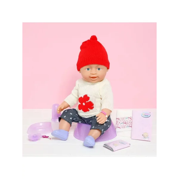 Пупс функциональный "Малыш" пьёт, писает, с аксессуарами