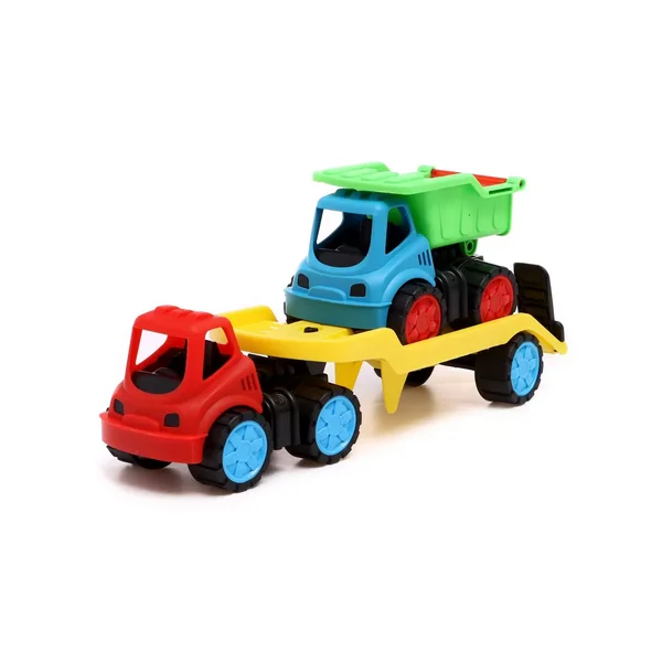 Детский набор грузовик-трейлер с самосвалом