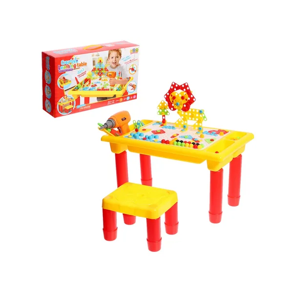 Конструктор с шуруповертом развивающий подарок