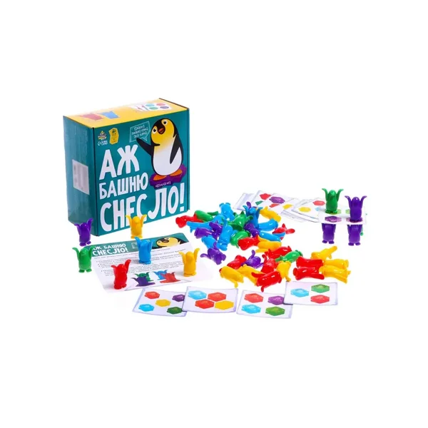 Настольная игра "Аж башню снесло", 3+