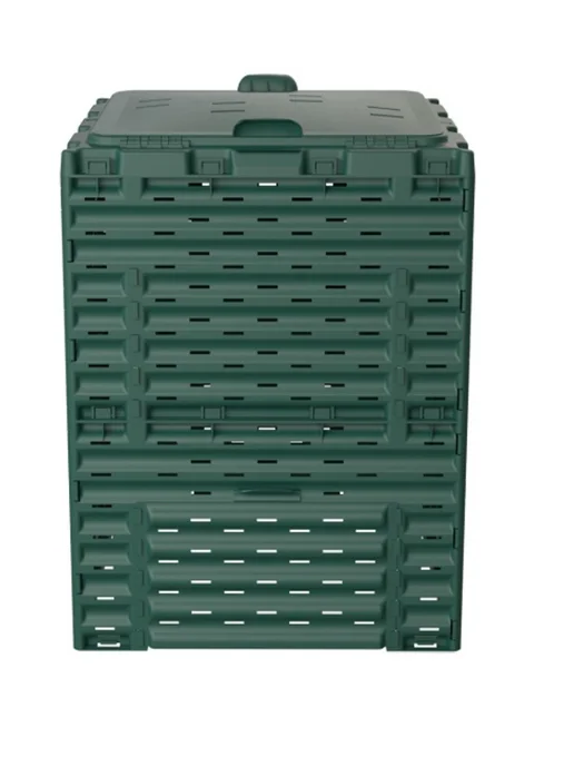 PitEco Компостер с крышкой 300 л зелёный K2130, 300 л, фото 3