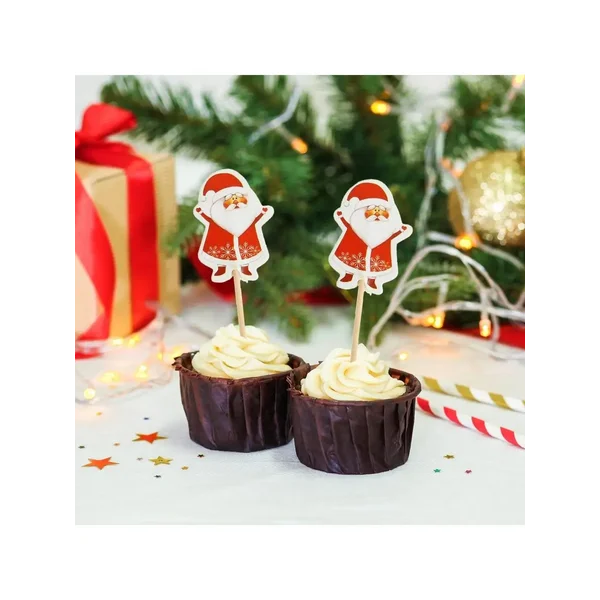 Новогодние шпажки для канапе