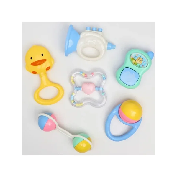 Набор погремушек "Нежный малыш", 6 предметов