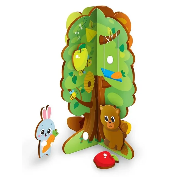 Головоломка-игрушка детская с липучками Времена года