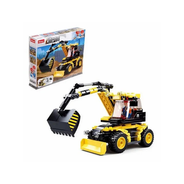 Конструктор Город "Карьерный экскаватор", 196 деталей/Карьер