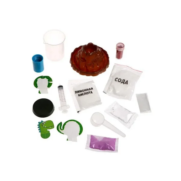 Набор для опытов "Вулкан 4 в 1"/для/Вулкан