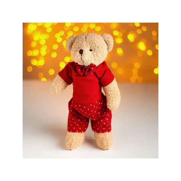 Мягкая игрушка "Мишутка в красном"