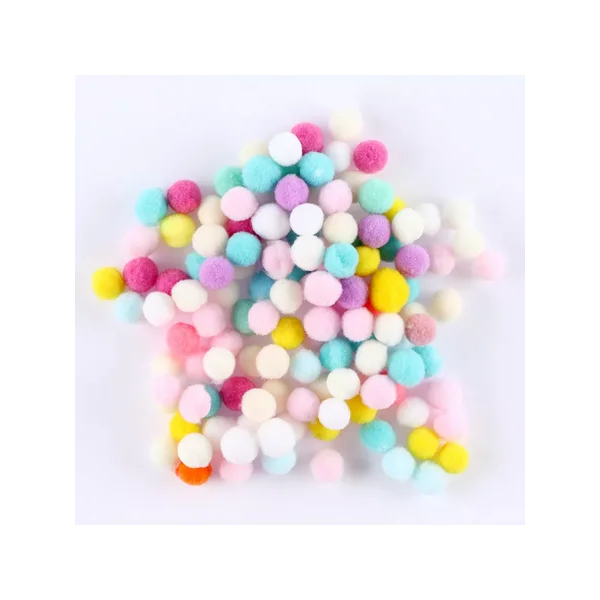 Набор текстильных деталей для декора Бомбошки