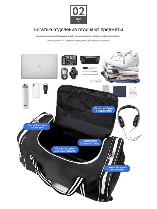 Jikocy баул хоккейный на колесах, 85×44×47, 85x44, фото 6