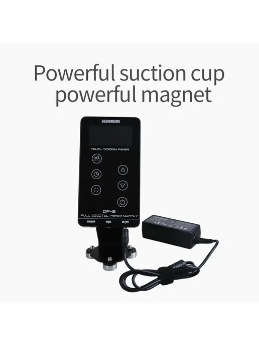 Блок для тату машинки DIGITAL POWER DP-3, черный, фото 5