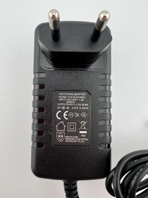SUNUV Оригинальный блок питания для маникюрных ламп SUN, черный, фото 7