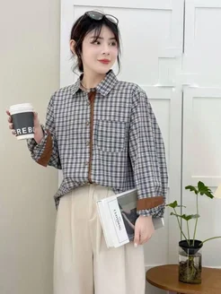 Рубашка в корейском стиле Rose fashion 333805705 купить за 2 625 ₽ в интернет-магазине Wildberries
