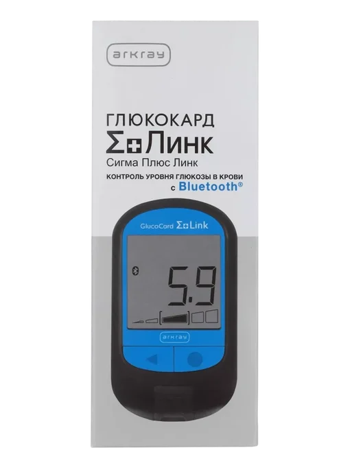 ARKRAY Глюкометр Глюкокард Сигма Плюс Линк (Sigma plus link), вариант, фото 2