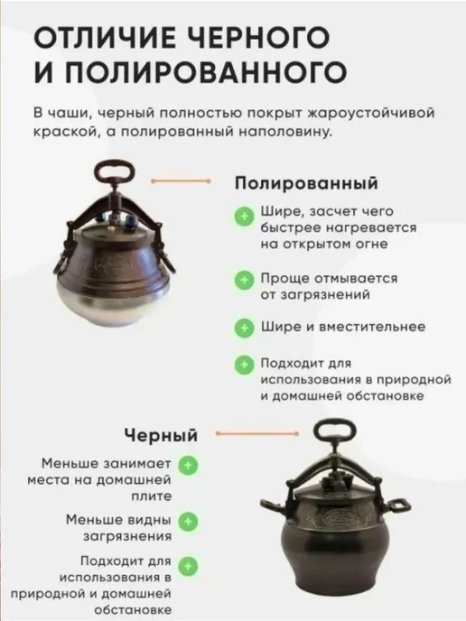 Маржа Казан Афганский 12л с крышкой и ручками для кухни, 20 л, фото 5