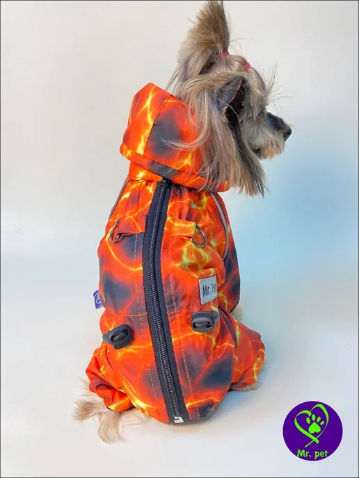 Mr.pet одежда для собак Дождевик для маленьких и средних собак, вариант, фото 5