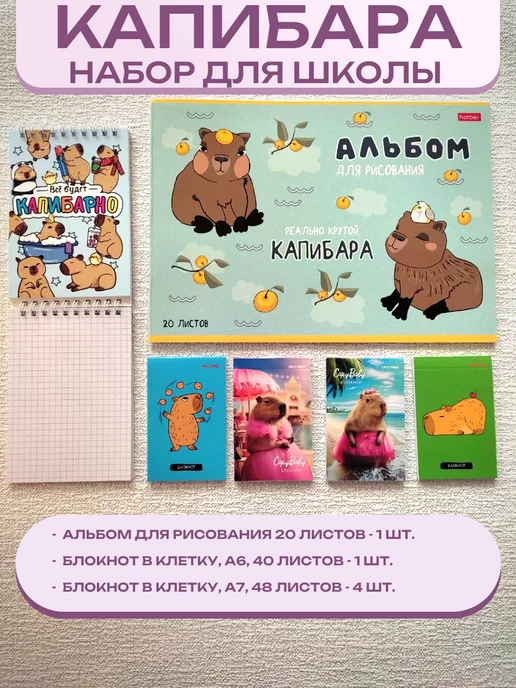 Подарок для школьницы, канцтовары для школы с пеналом, вариант, фото 4