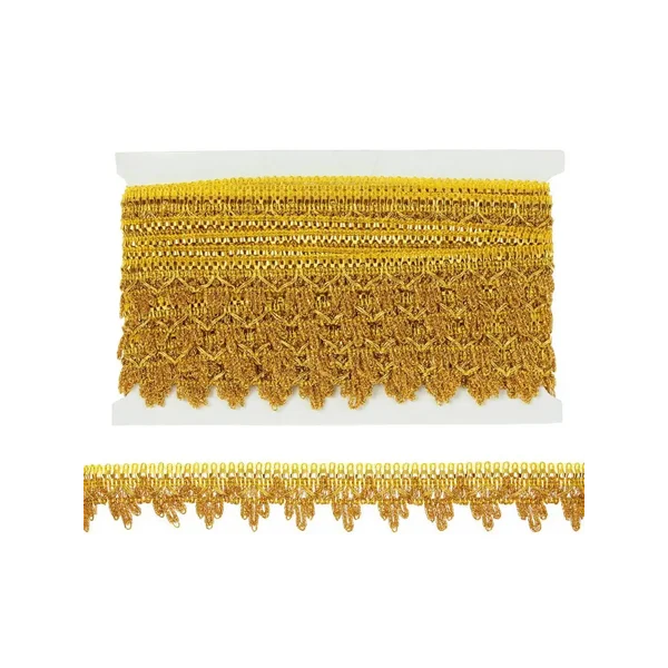 Тесьма золотая 3 см