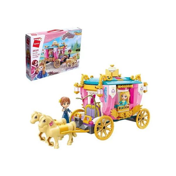 Конструктор Принцессы "Королевская карета" Детская игра