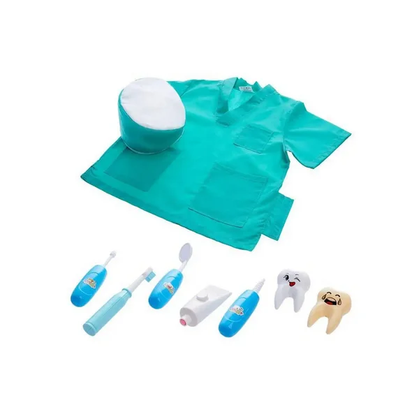 Набор доктора "На приеме у стоматолога", с халатиком и шапоч
