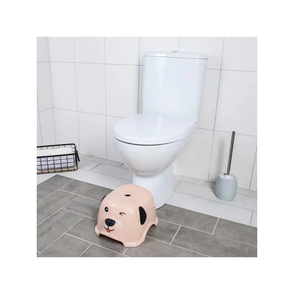 Подставка детская "Собачка", цвет розовый