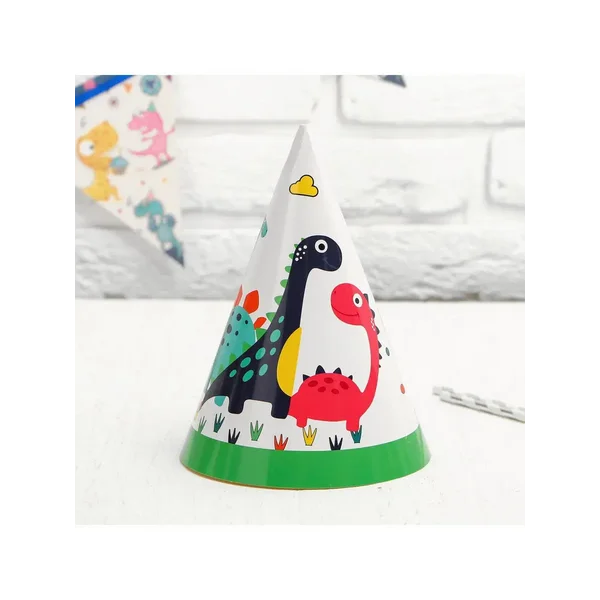 Колпак "Динозавры", набор 6 шт.