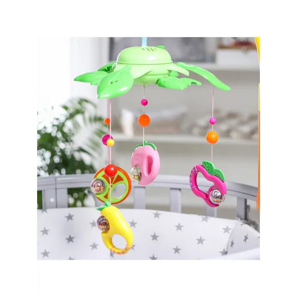 Мобиль музыкальный "Фрукты", работает от батареек