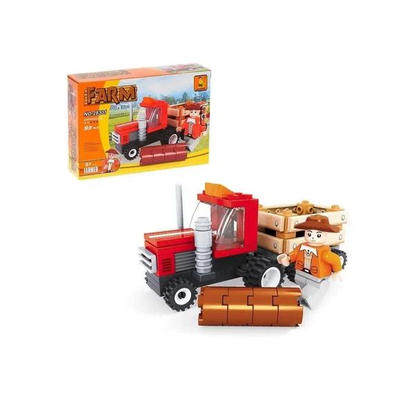 Конструктор "Лесозаготовочный грузовик", 93 детали