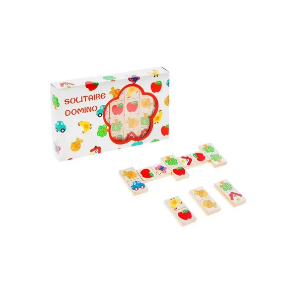 Домино "Яркие картинки", 28 элементов