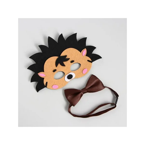 Карнавальный набор "ежик", маска, бабочка