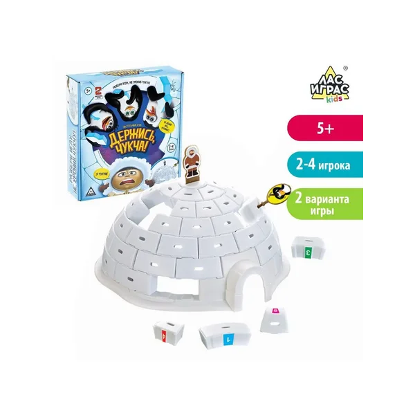 Настольная игра на внимание "Держись, чукча!", баланс