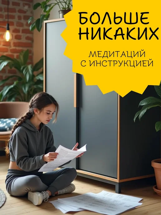 MAKMART Петля мебельная вкладная с доводчиком 105° фурнитура, 105°, серый, фото 3