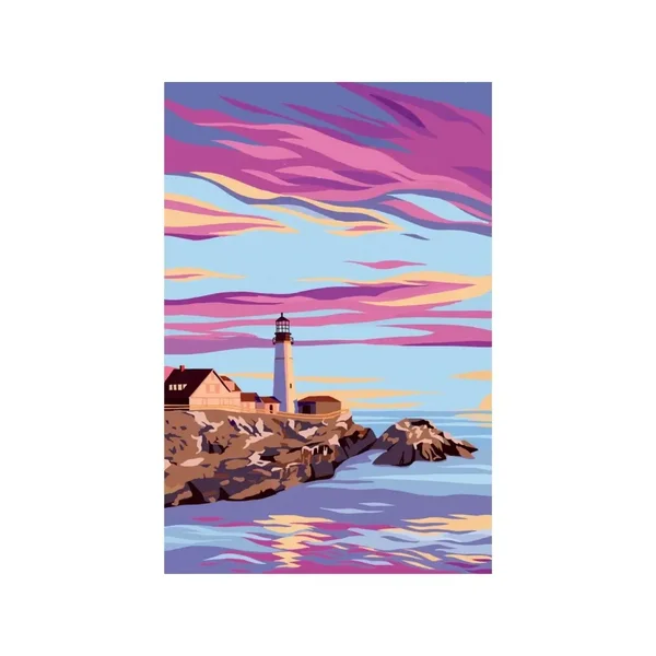 Алмазная мозаика на подрамнике 20х30 см