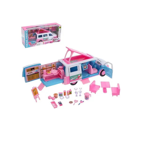 Игровой набор "Играем в ресторан", в машинке