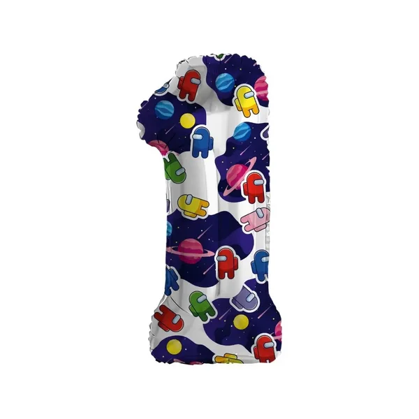 Воздушные шары день рождения цифра