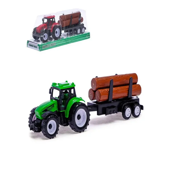 Машинка детская трактор инерционный цвет Микс