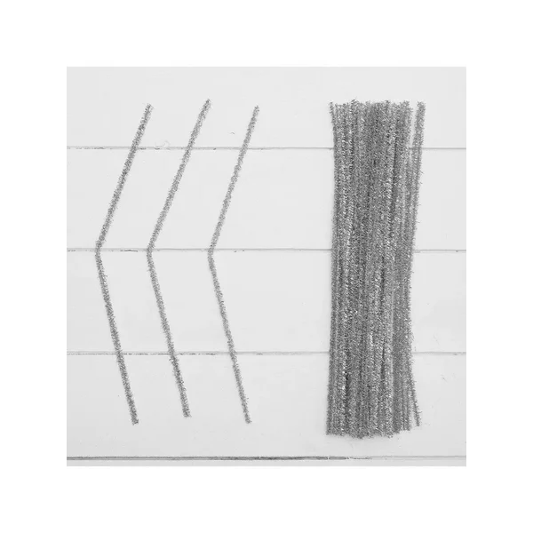 Проволока с ворсом для поделок "Блеск", набор 50 шт, размер