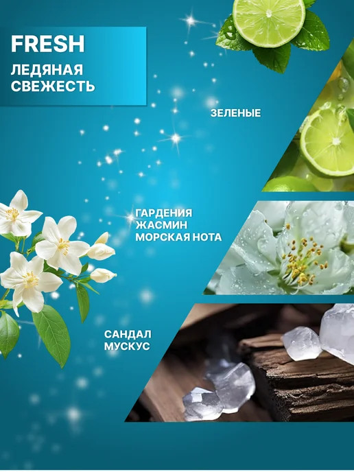 EXXE Мужской подарочный набор FRESH в коробке, синий, фото 6
