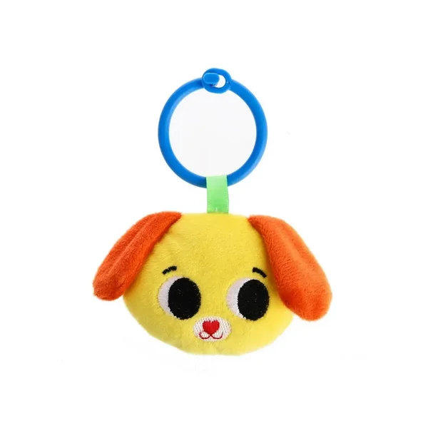 Подвеска мягкая с погремушкой "Собачка" на кроватку/коляску