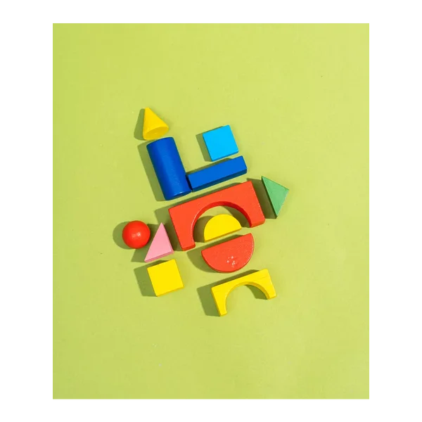 Конструктор Городок, в пластиковом кейсе