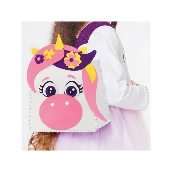 Набор для создания рюкзака из фетра "Единорог"