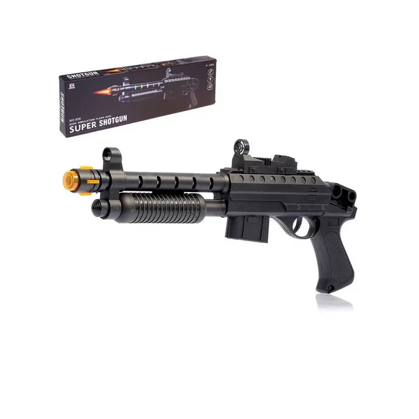 Ружье Дробовик световые и звуковые эффекты работает от б