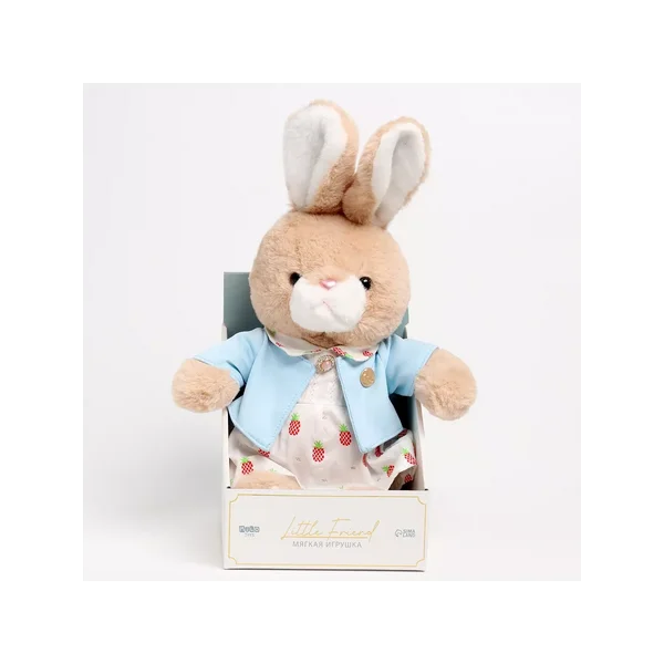Мягкая игрушка маленький друг зайка